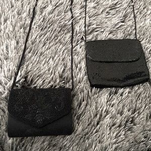 Black Sequin Purses